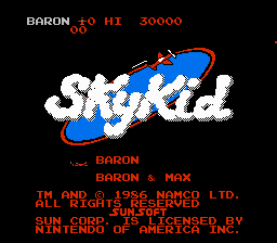 Sky Kid - Enhanced Title Screen